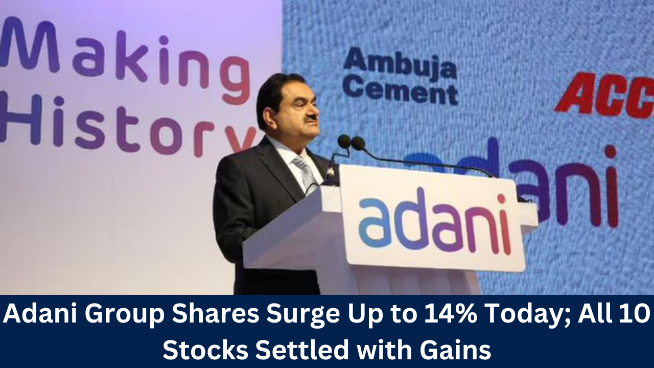 Adani Group Shares Surge