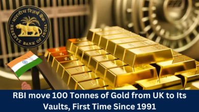 RBI move 100 Tonnes of Gold from UK to India