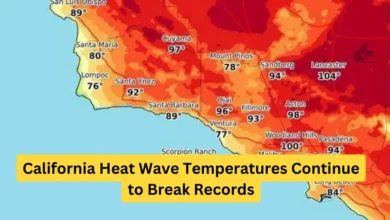 California Heat Wave Temperatures