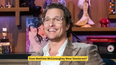 Does Matthew McConaughey Wear Deodorant