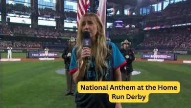 National Anthem at the Home Run Derby