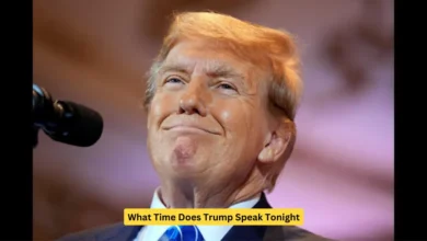 What Time Does Trump Speak Tonight