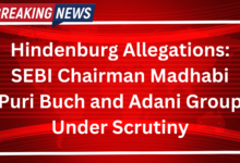 Hindenburg Allegations: SEBI Chairman Madhabi Puri Buch and Adani Group Under Scrutiny